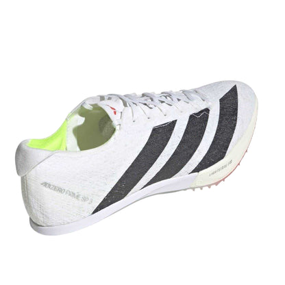 White-Core Black - Back - Adidas Mens Adizero 3 Stripes Athletic Shoe Spikes