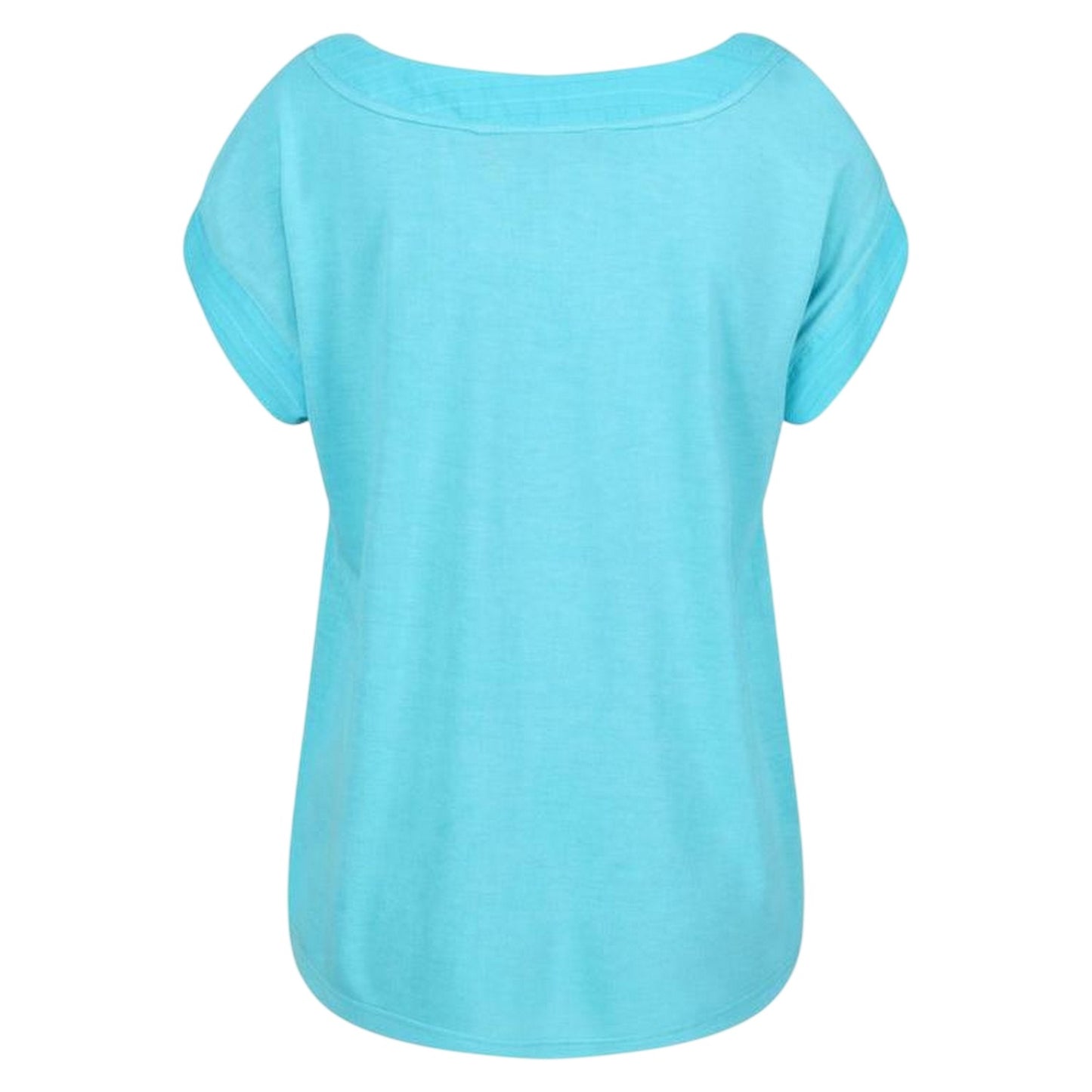 Seascape - Back - Regatta Womens-Ladies Striped Boat Neck Short-Sleeved T-Shirt
