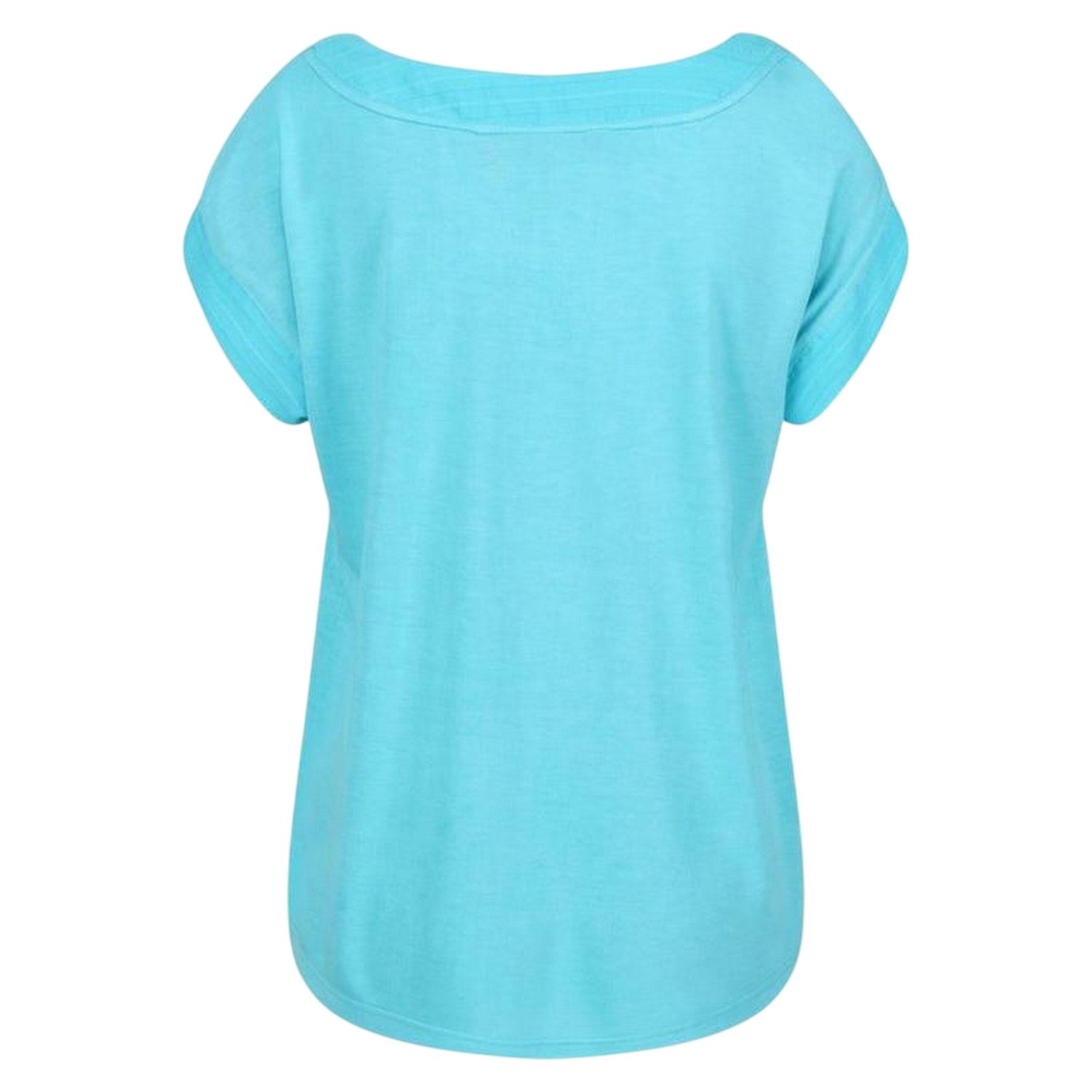 Seascape - Back - Regatta Womens-Ladies Striped Boat Neck Short-Sleeved T-Shirt