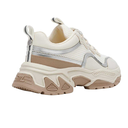 Cream - Lifestyle - Steve Madden Womens-Ladies Chunky Flat Trainers