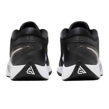 Black-Silver - Back - Nike Mens Giannis Freak 6 Swoosh Basketball Shoes