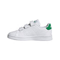 White - Pack Shot - Adidas Childrens-Kids Court Trainers