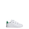 White - Back - Adidas Childrens-Kids Court Trainers