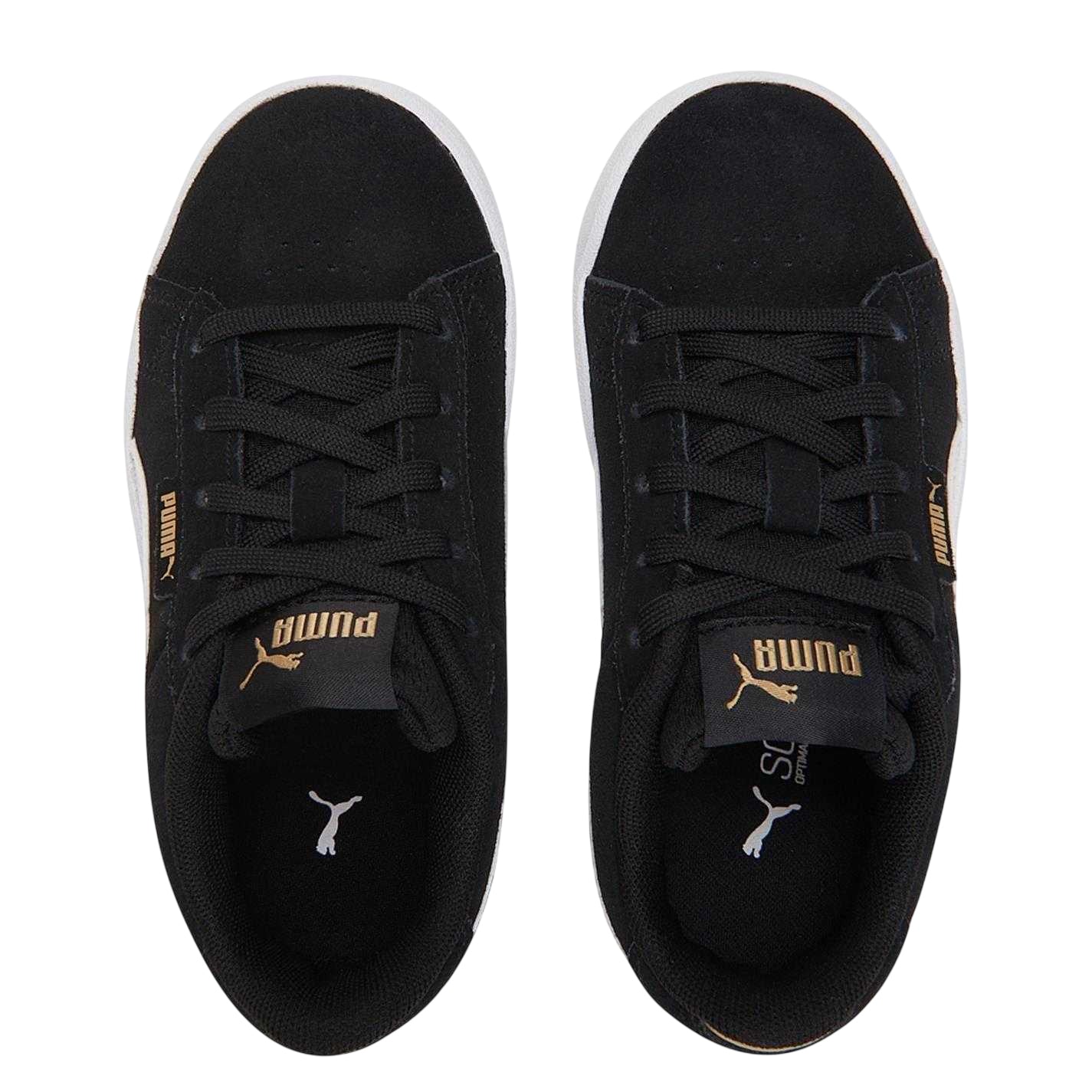 Black-White - Lifestyle - Puma Girls Jada Suede Trainers