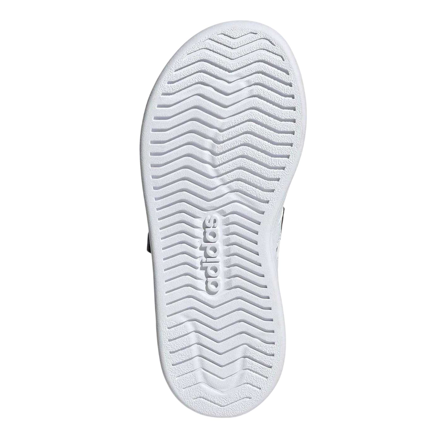 Black-White - Side - Adidas Childrens-Kids Street Trainers