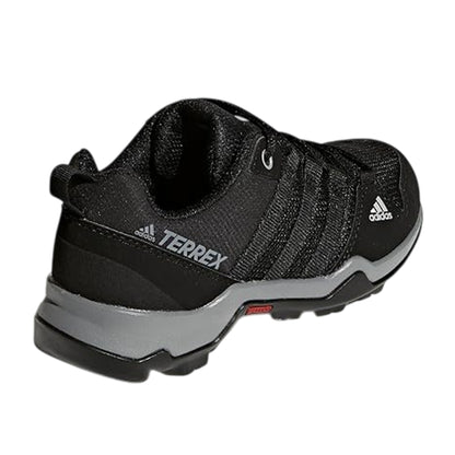 Black - Back - Adidas Childrens-Kids Terrex AX2R K Hiking Shoes
