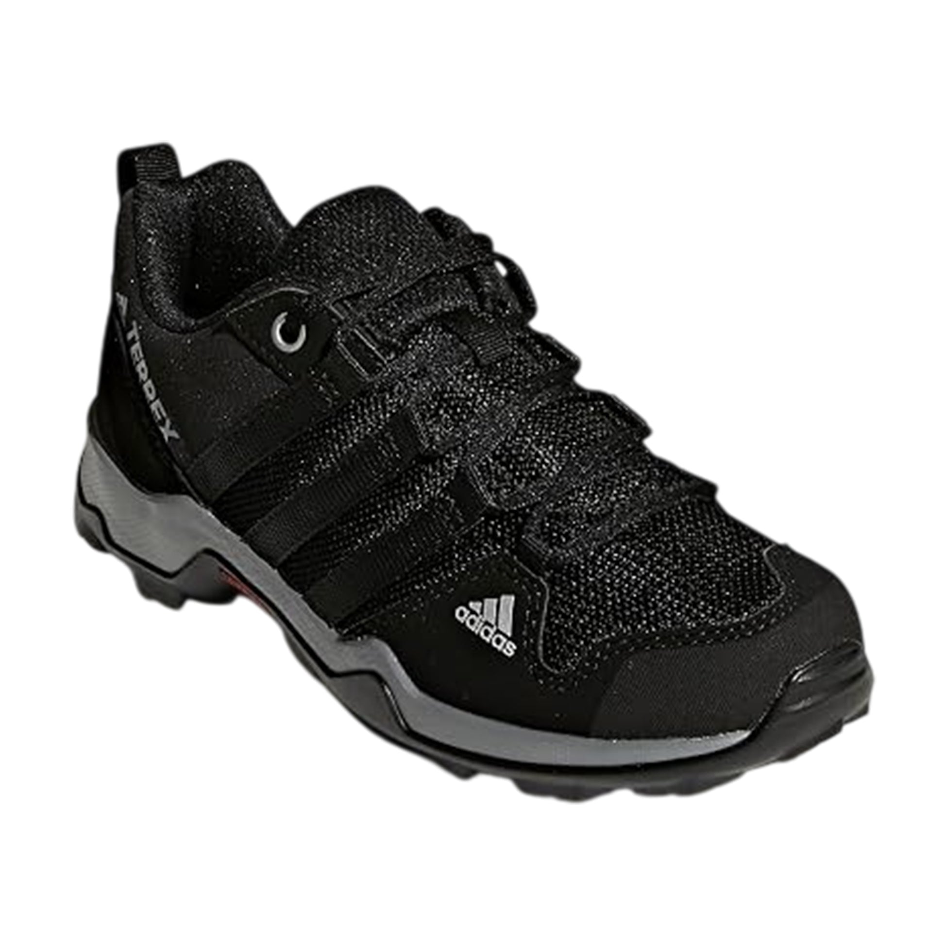 Black - Front - Adidas Childrens-Kids Terrex AX2R K Hiking Shoes