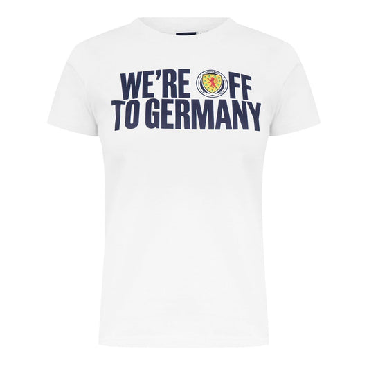 White - Front - Source Lab Childrens-Kids 2024 Scotland T-Shirt