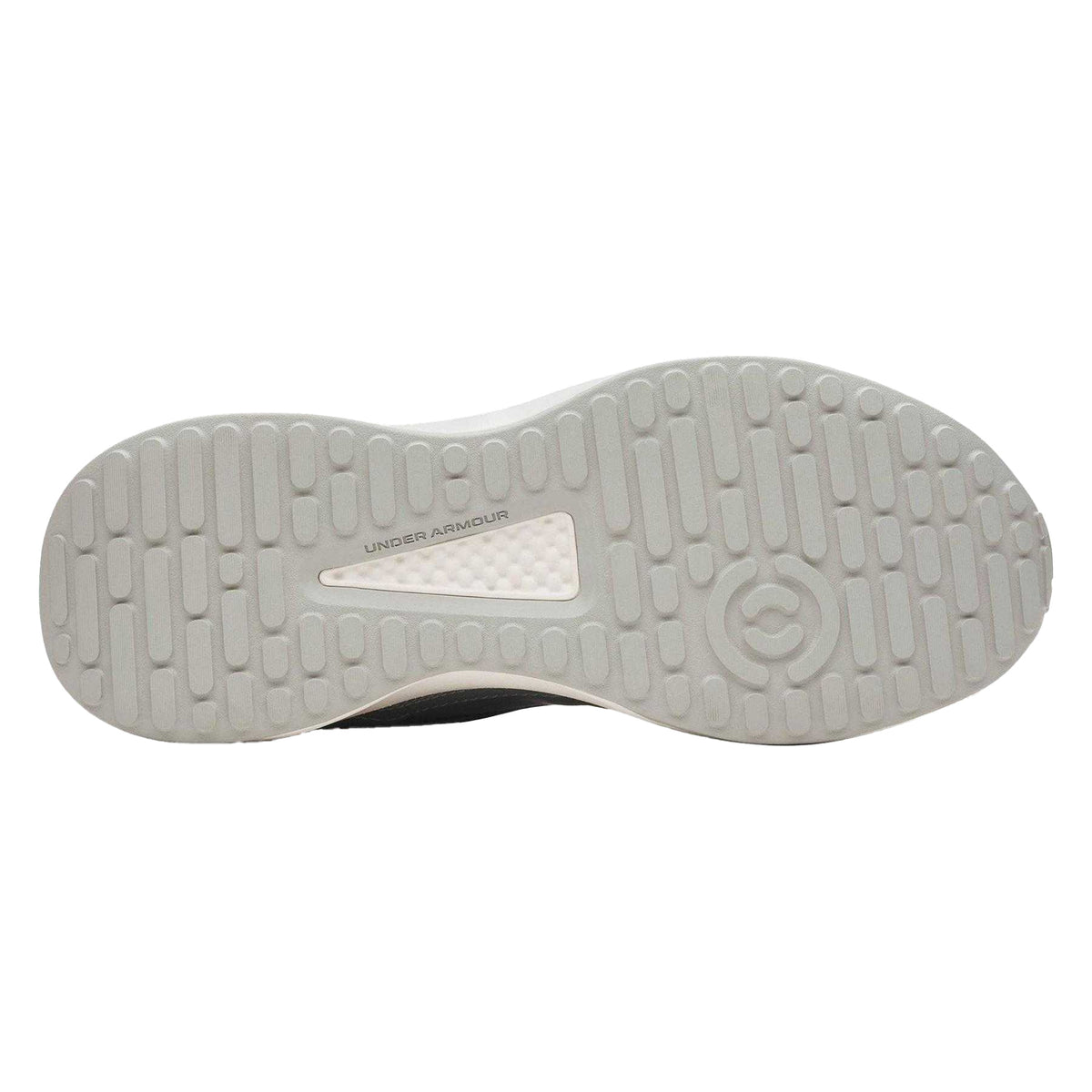 Green-White - Side - Under Armour Mens Edge Low Trainers
