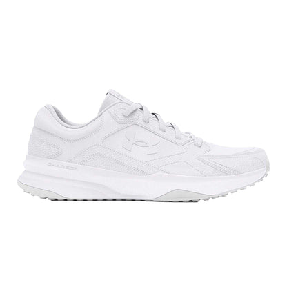 White-Halo Grey - Back - Under Armour Mens Edge Low Trainers