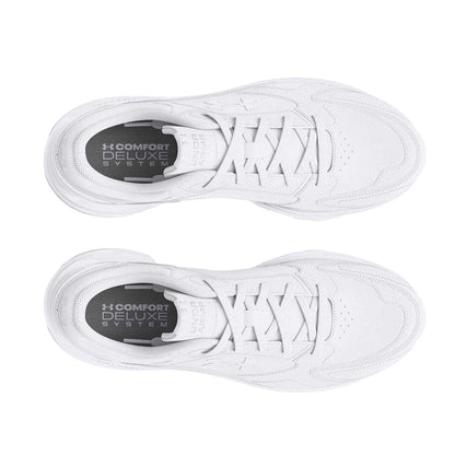 White-Halo Grey - Lifestyle - Under Armour Mens Edge Low Trainers