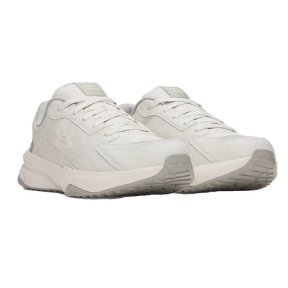 White-Titanium - Pack Shot - Under Armour Mens Edge Low Trainers