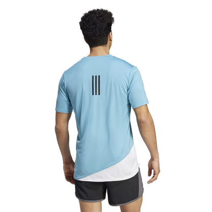 Blue - Back - Adidas Mens Made To Be Remade Running T-Shirt