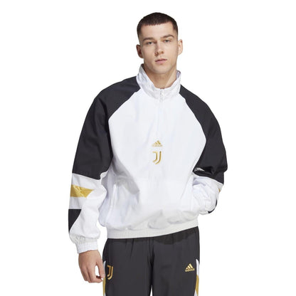 White - Lifestyle - Adidas Mens 2022-23 Juventus FC Top