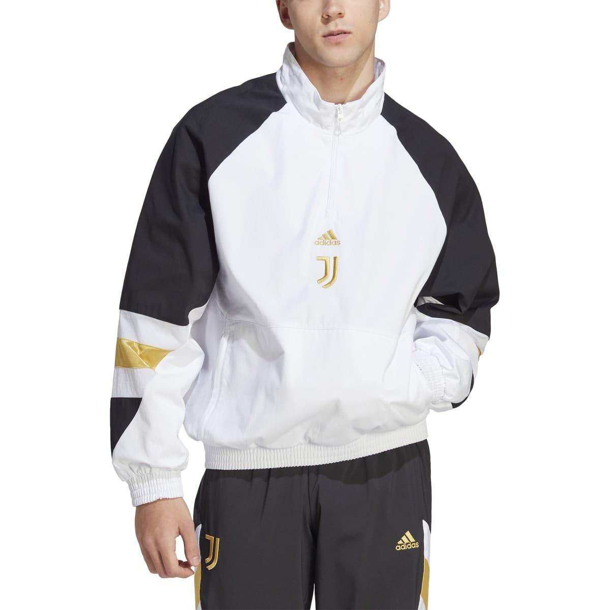 White - Side - Adidas Mens 2022-23 Juventus FC Top
