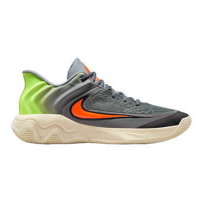 Raisin-Red-Volt - Front - Nike Mens Immortality 4 Basketball Shoes