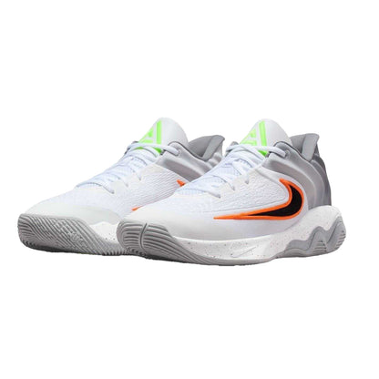 White-Black-Volt - Pack Shot - Nike Mens Immortality 4 Basketball Shoes