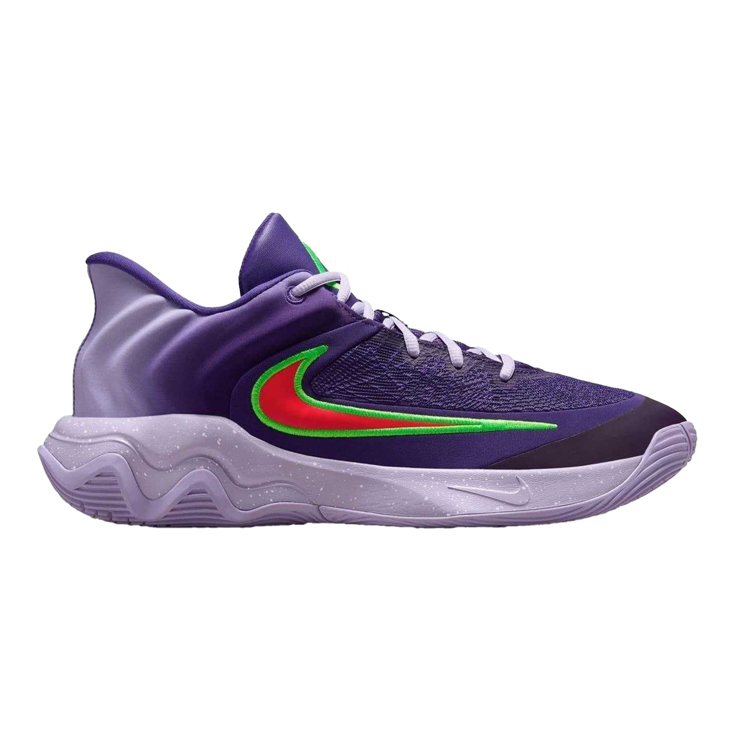 Purple-Crimson - Back - Nike Mens Immortality 4 Basketball Shoes
