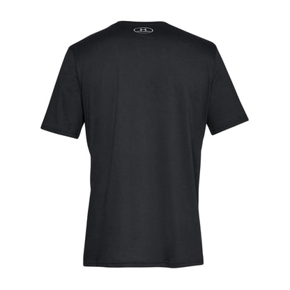 Black - Back - Under Armour Mens Sportstyle Chest Logo T-Shirt