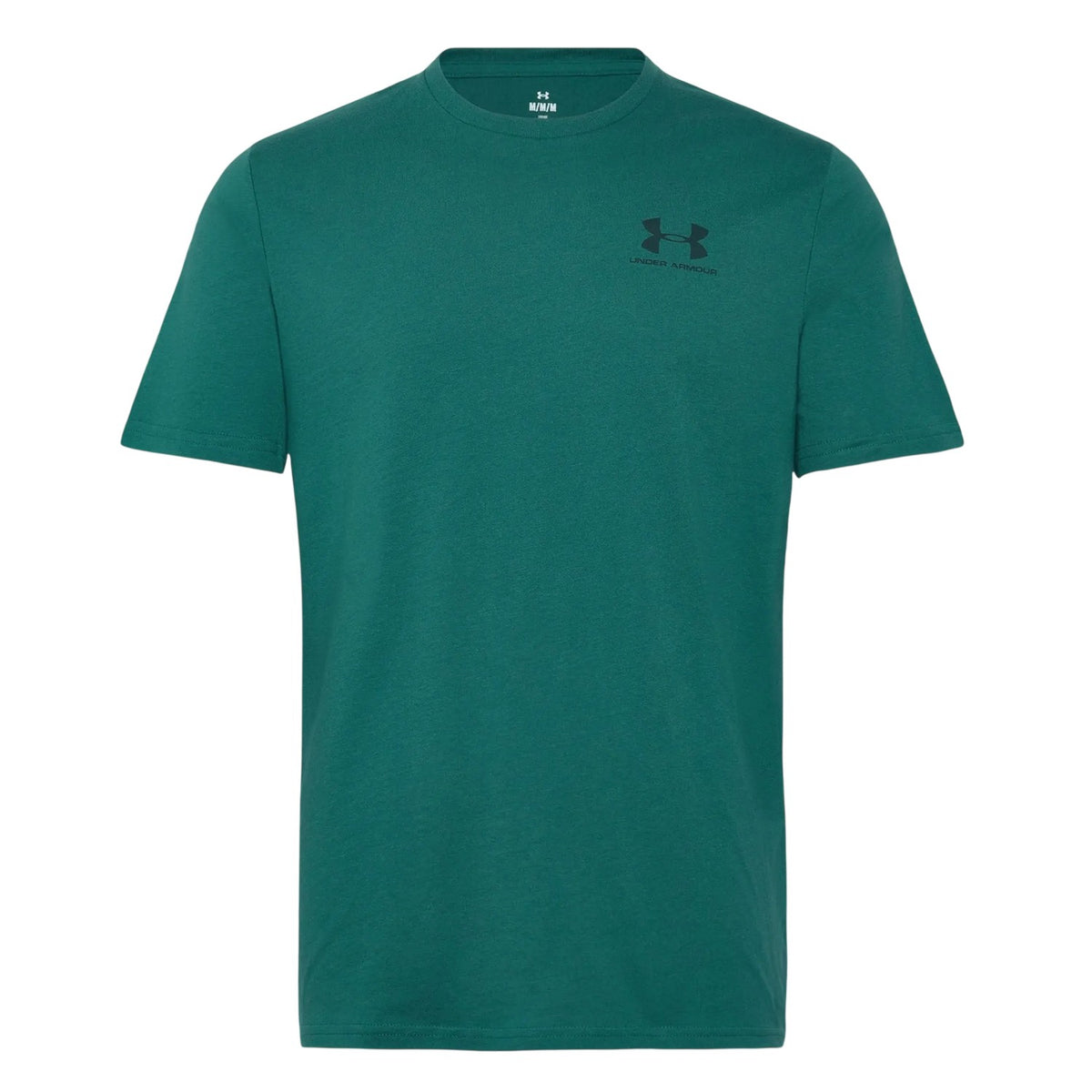 Green - Front - Under Armour Mens Sportstyle Chest Logo T-Shirt