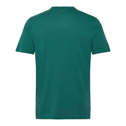 Green - Back - Under Armour Mens Sportstyle Chest Logo T-Shirt