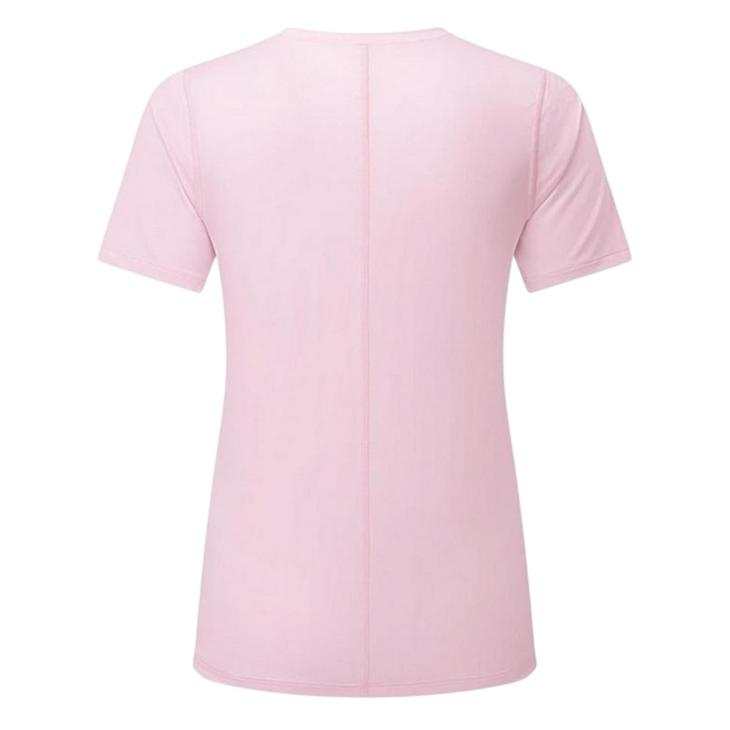 Pink Marl - Back - dhb Womens-Ladies Moda Plain Short-Sleeved T-Shirt