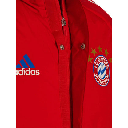 Red-Blue - Lifestyle - Adidas Mens 2022-23 FC Bayern Munich Parka