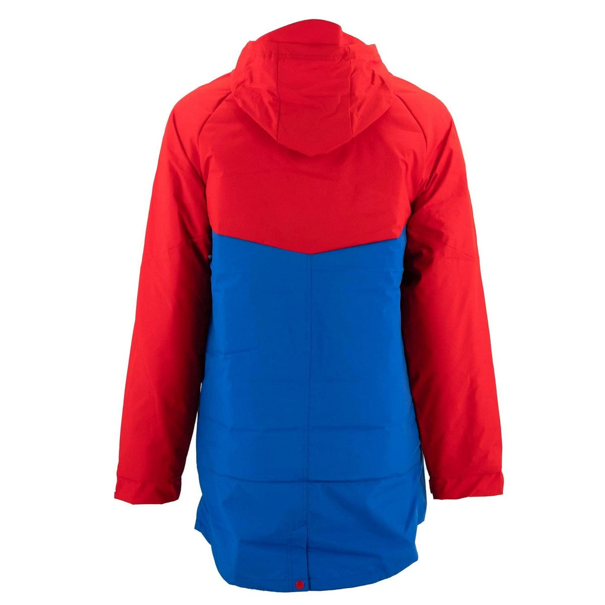Red-Blue - Back - Adidas Mens 2022-23 FC Bayern Munich Parka