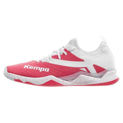 White-Red - Back - Michelin Womens-Ladies Wing lite 2.0 Indoor Court Trainers