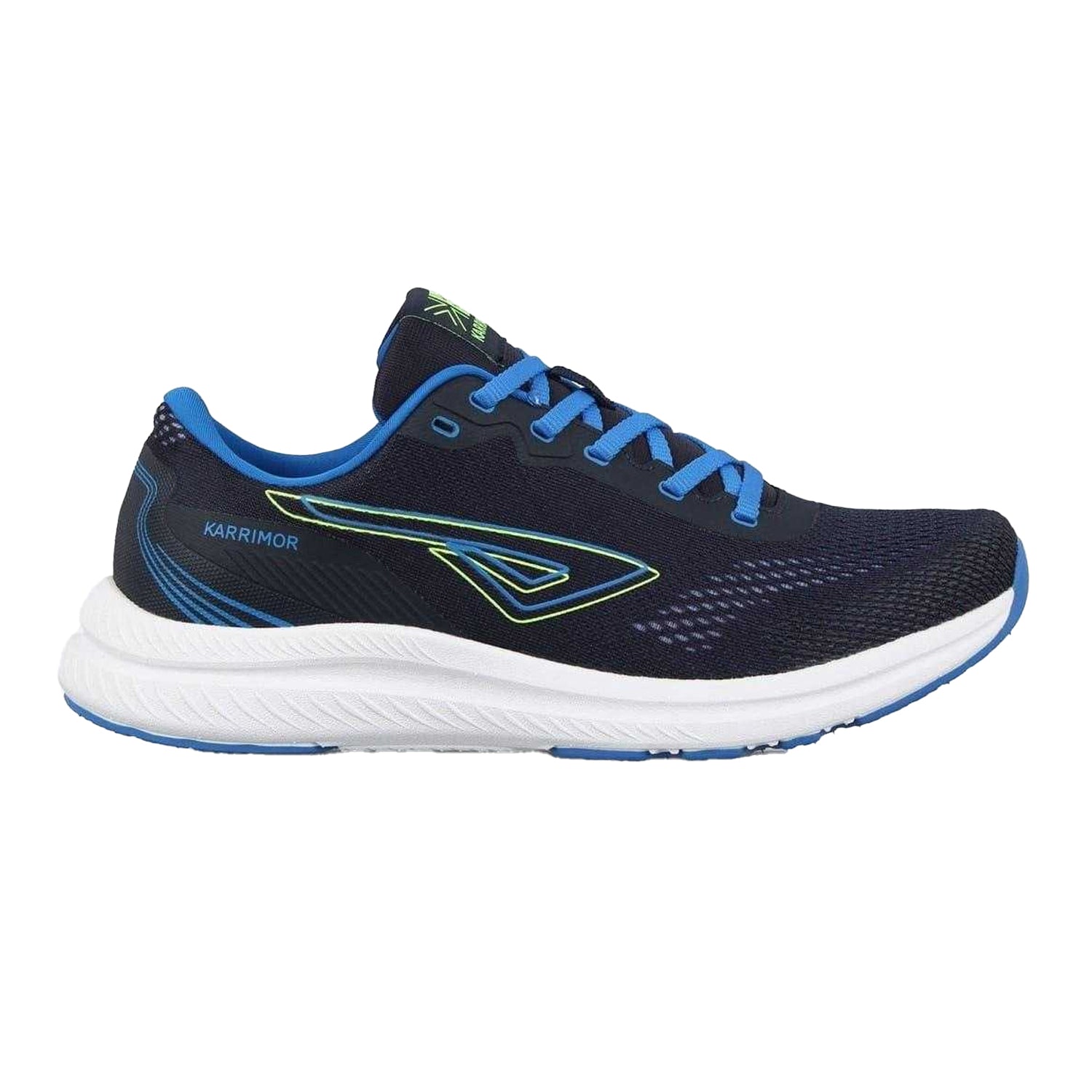 Grey Blue - Side - Karrimor Mens Impulse Running Trainers