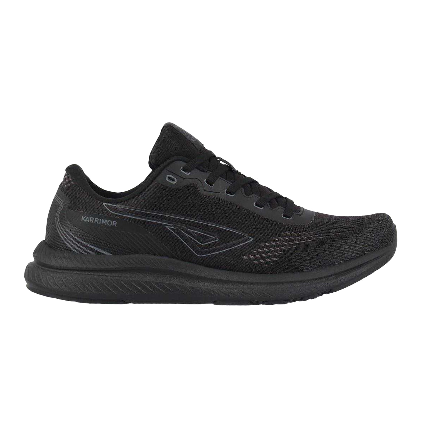 Black-Grey - Front - Karrimor Mens Impulse Running Trainers