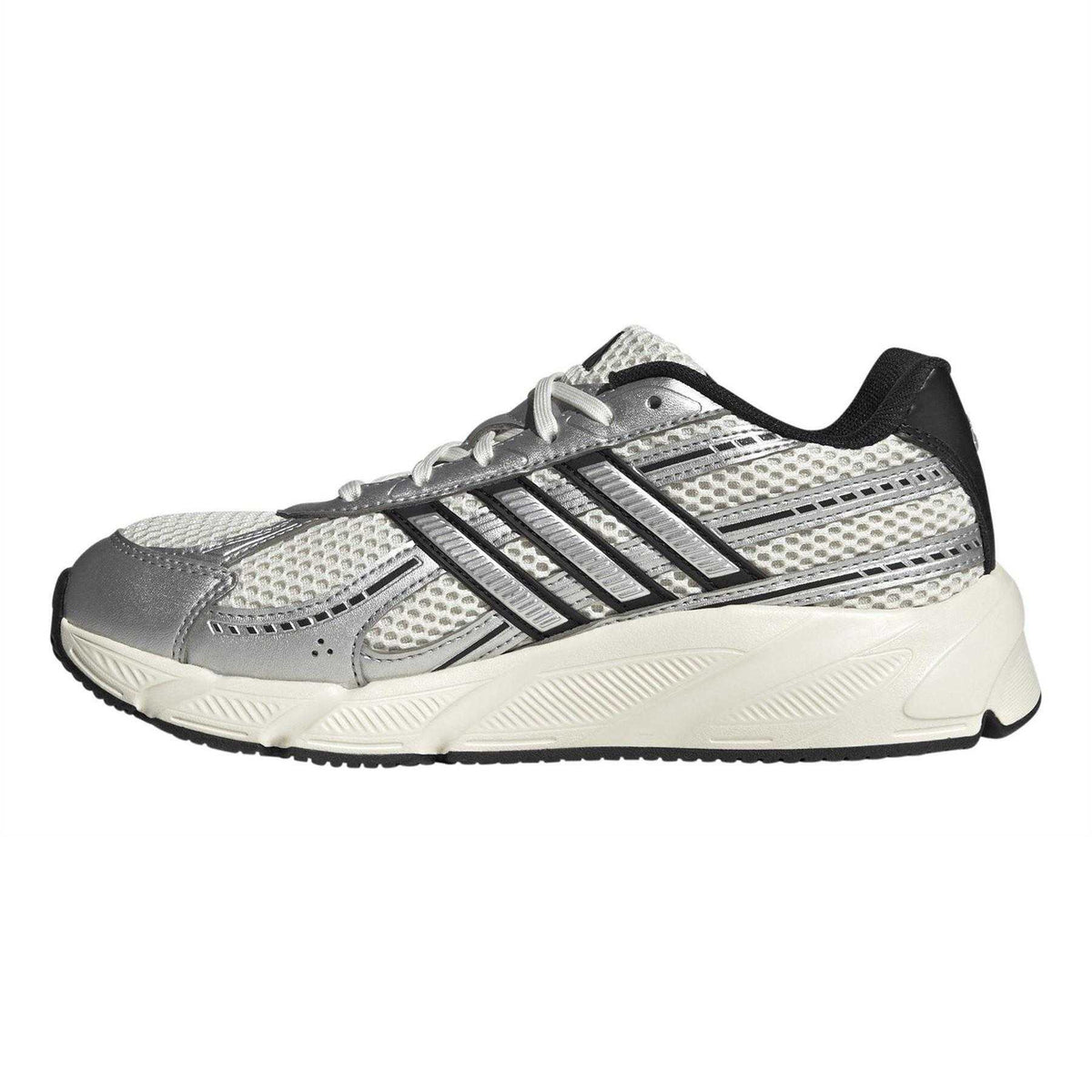 Chalk-Black - Side - Adidas Womens-Ladies Technochaos 2000 Trainers