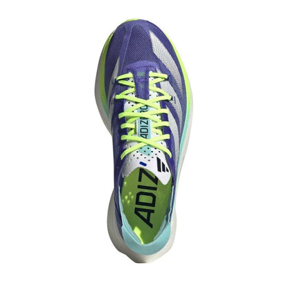 Cobalt Blue - Lifestyle - Adidas Womens-Ladies Adizero Adios Pro 3 3 Stripes Lace Up Running Shoes