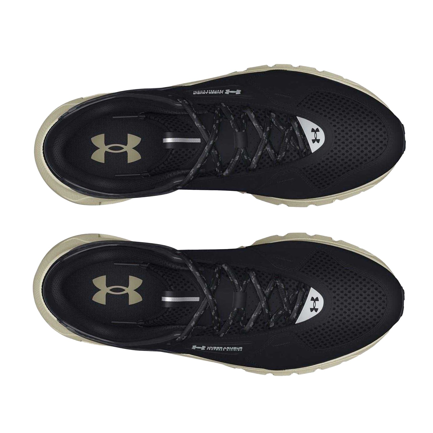 Black - Side - Under Armour Mens Summit Trek Trainers