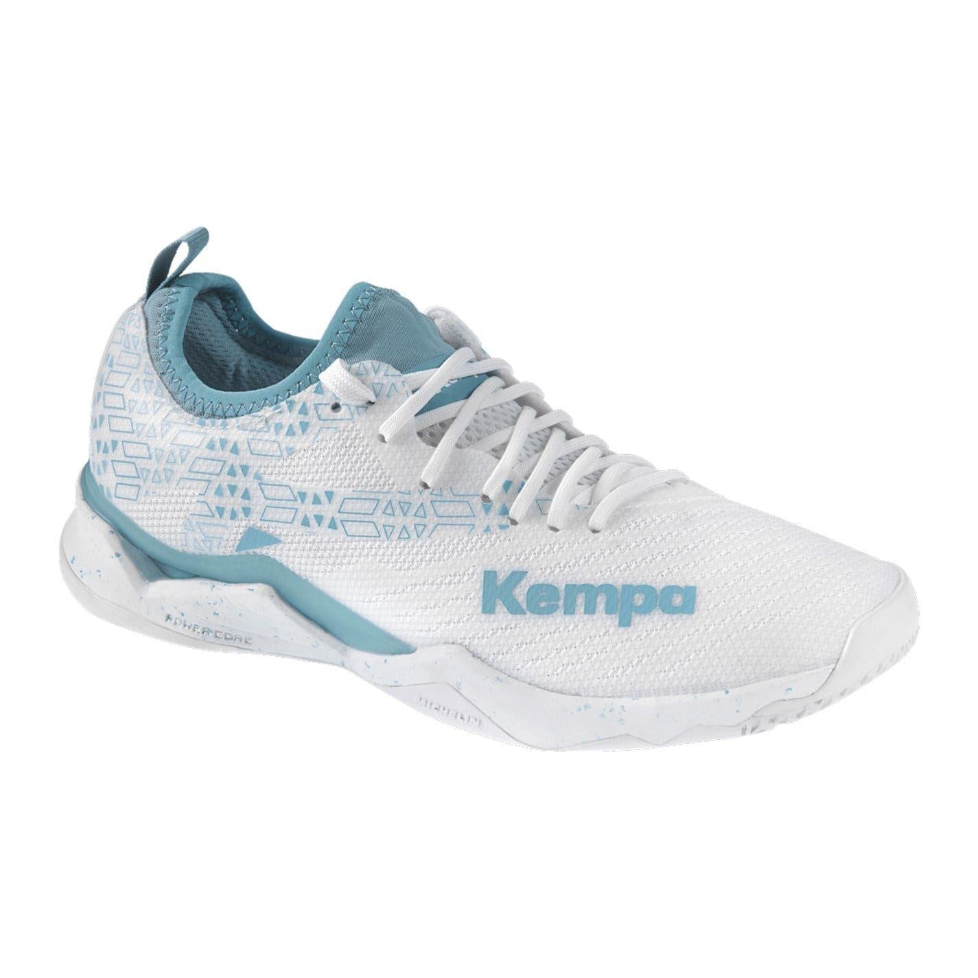 White-Aqua - Pack Shot - Michelin Childrens-Kids Wing lite 2.0 Trainers