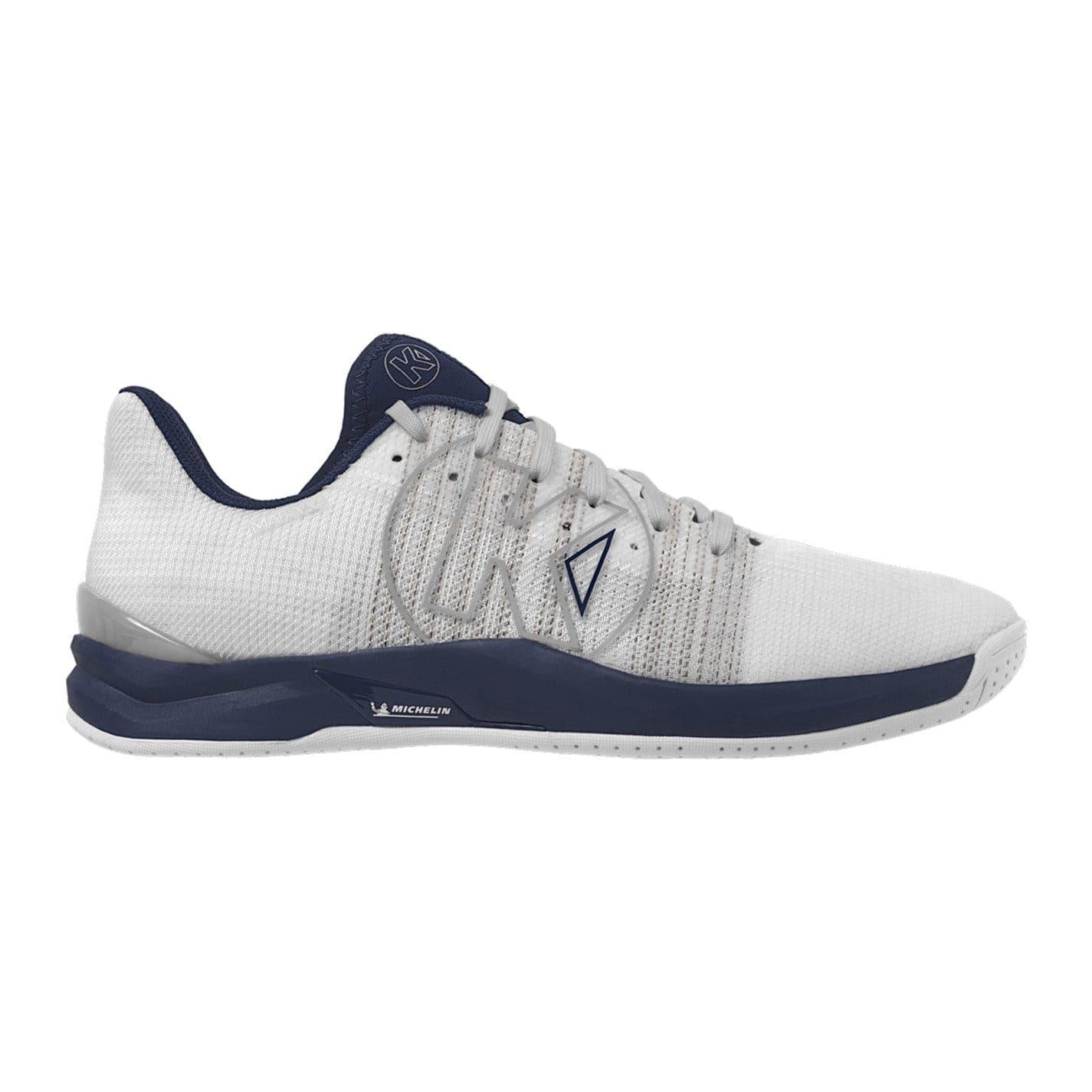 White-Navy - Front - Kempa Mens Attack One 2.0 Handball Trainers