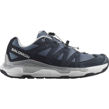Grisaille-Blue - Front - Salomon Mens Roam Leather Shoes