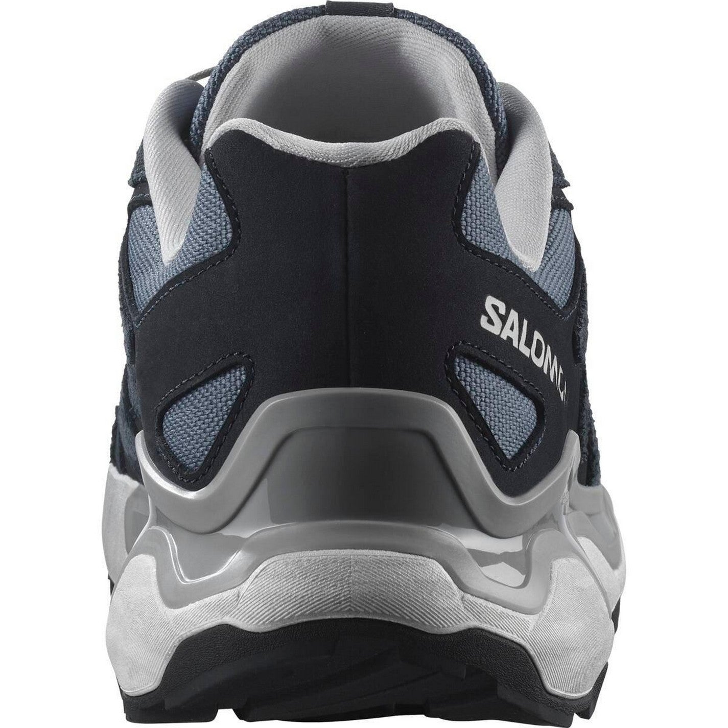 Grisaille-Blue - Back - Salomon Mens Roam Leather Shoes