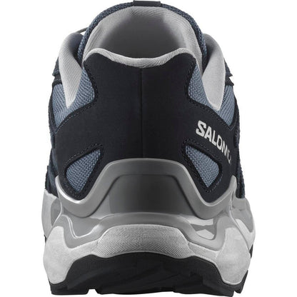 Grisaille-Blue - Back - Salomon Mens Roam Leather Shoes