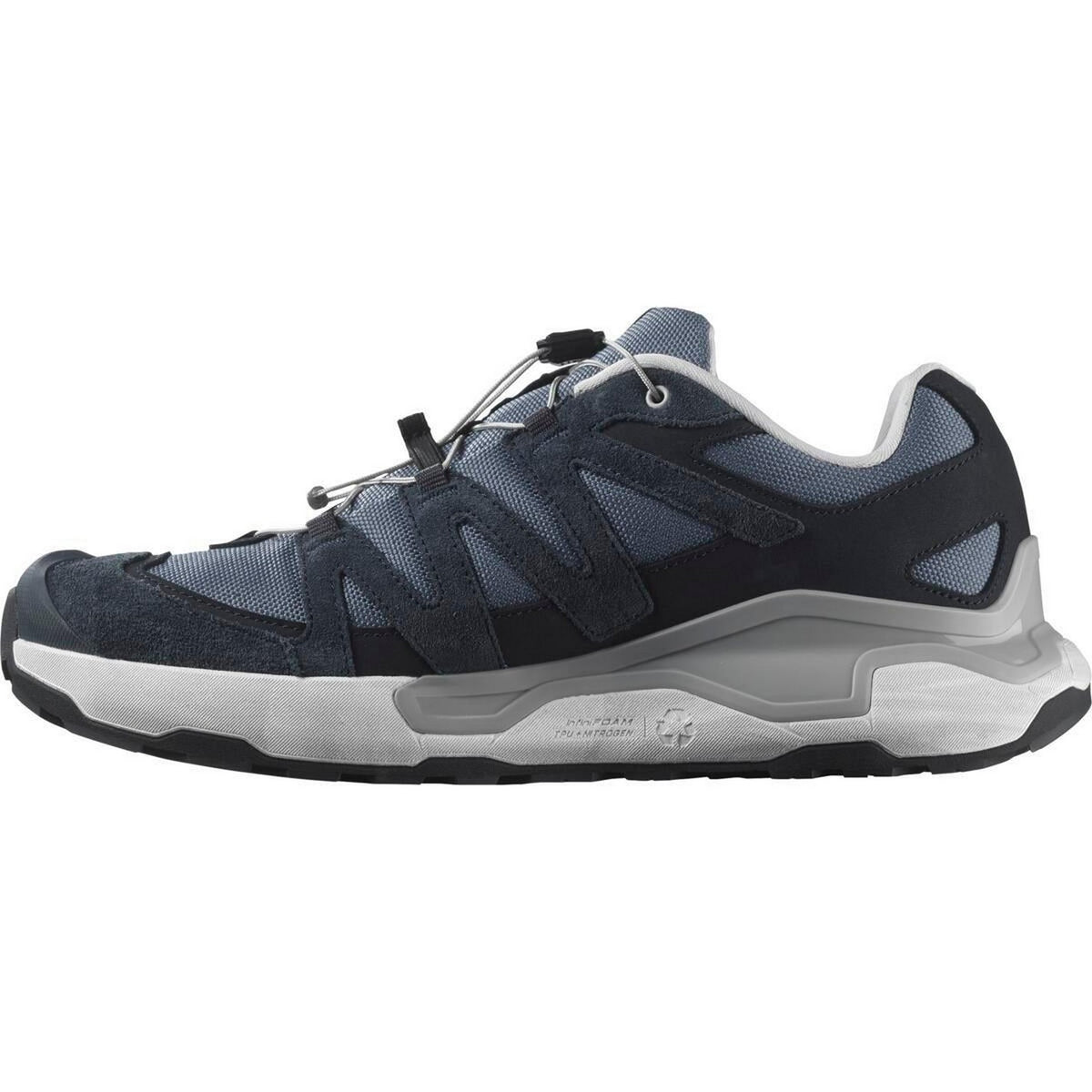 Grisaille-Blue - Lifestyle - Salomon Mens Roam Leather Shoes