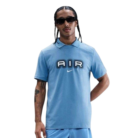 Blue - Front - Nike Mens Air Graphic T-Shirt