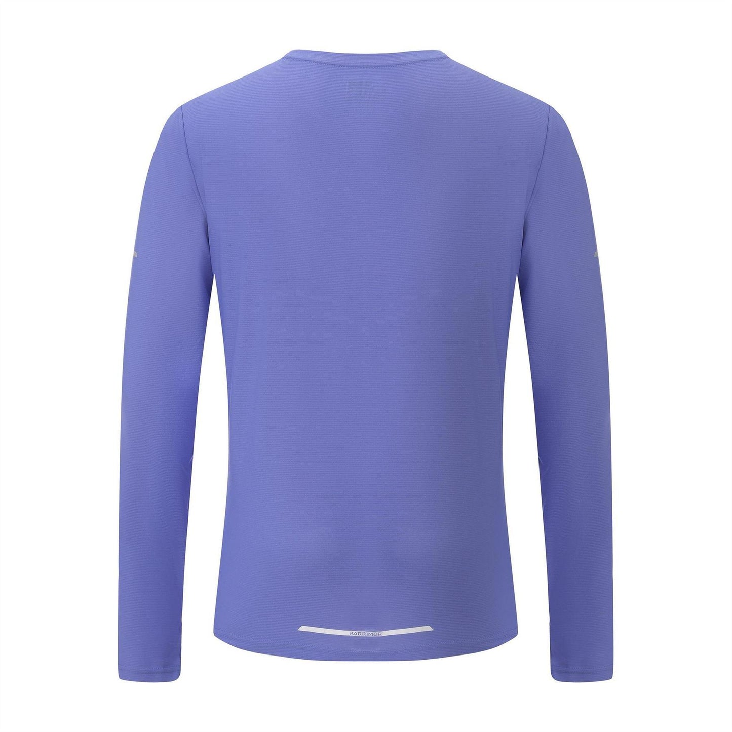 Baja Blue - Side - Karrimor Mens Reflective Detail Long-Sleeved T-Shirt