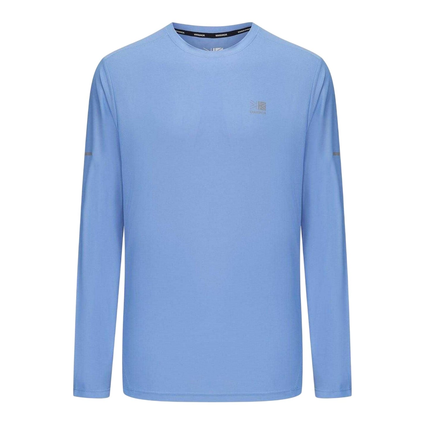 Bold Blue - Front - Karrimor Mens Reflective Detail Long-Sleeved T-Shirt