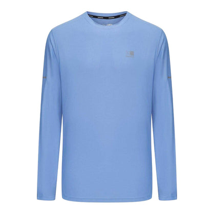 Bold Blue - Front - Karrimor Mens Reflective Detail Long-Sleeved T-Shirt