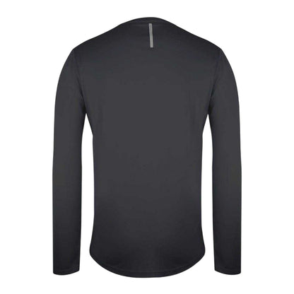 Charcoal - Back - Karrimor Mens Reflective Detail Long-Sleeved T-Shirt