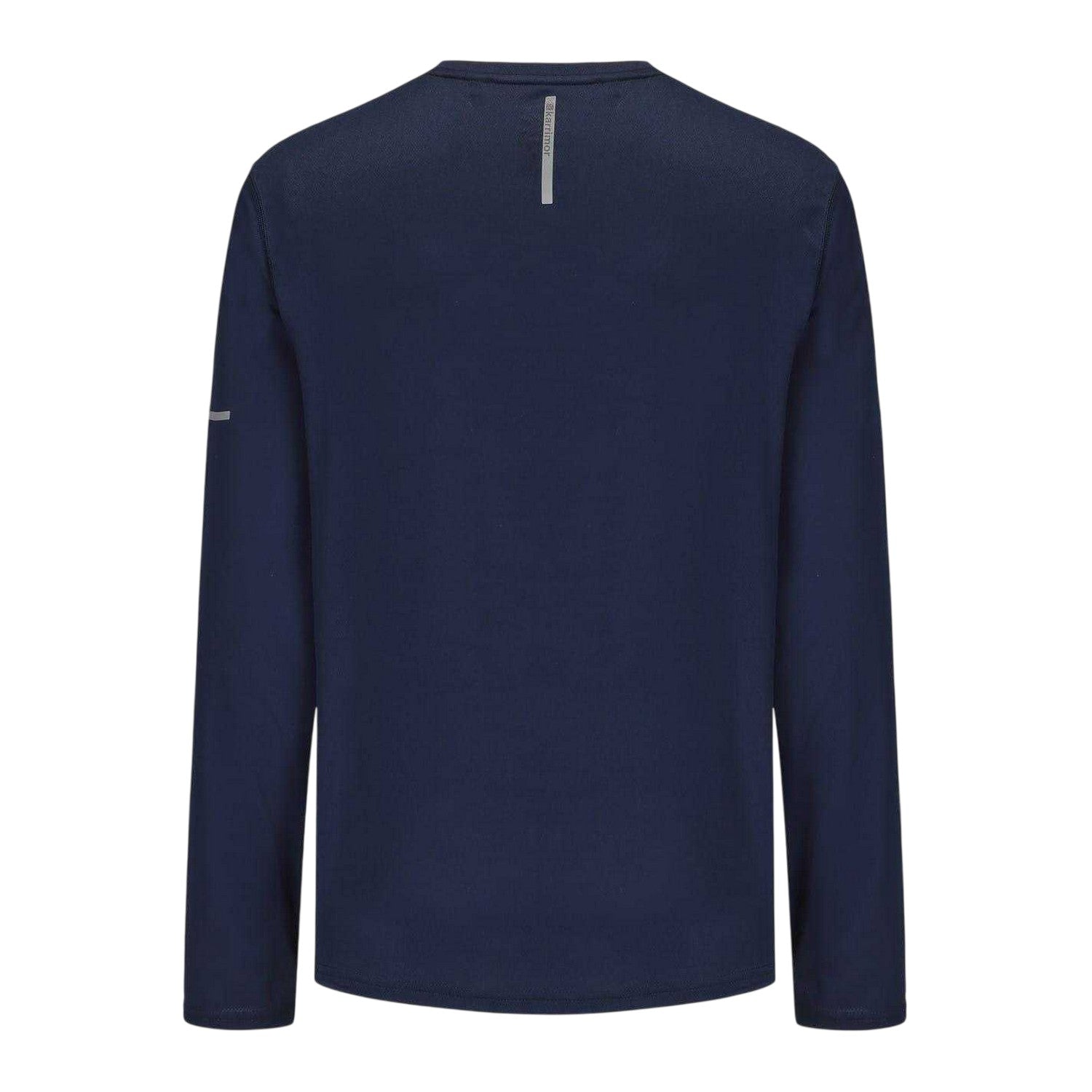 Navy - Back - Karrimor Mens Reflective Detail Long-Sleeved T-Shirt