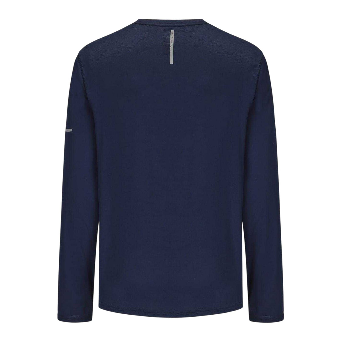 Navy - Back - Karrimor Mens Reflective Detail Long-Sleeved T-Shirt