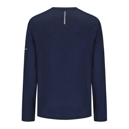 Navy - Back - Karrimor Mens Reflective Detail Long-Sleeved T-Shirt