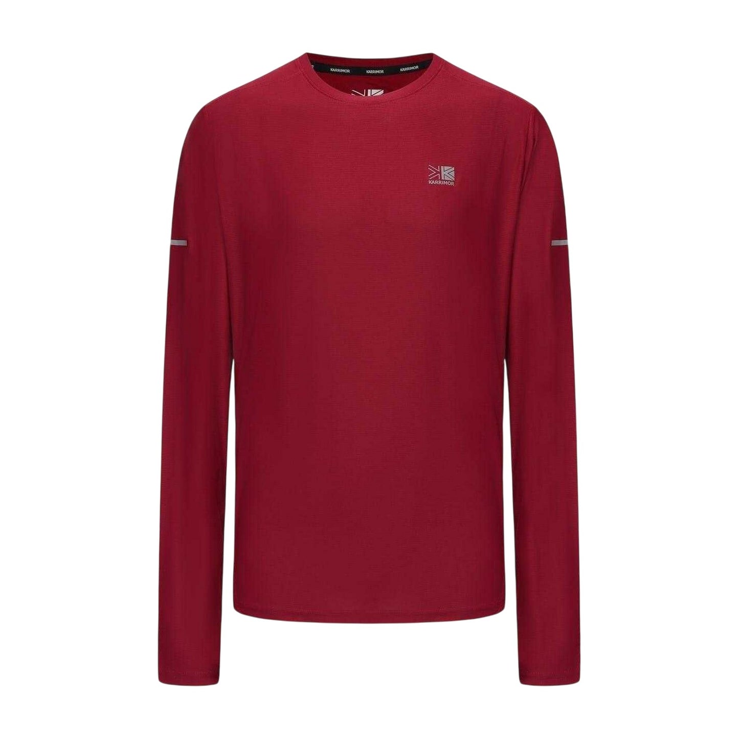 Berry - Front - Karrimor Mens Reflective Detail Long-Sleeved T-Shirt