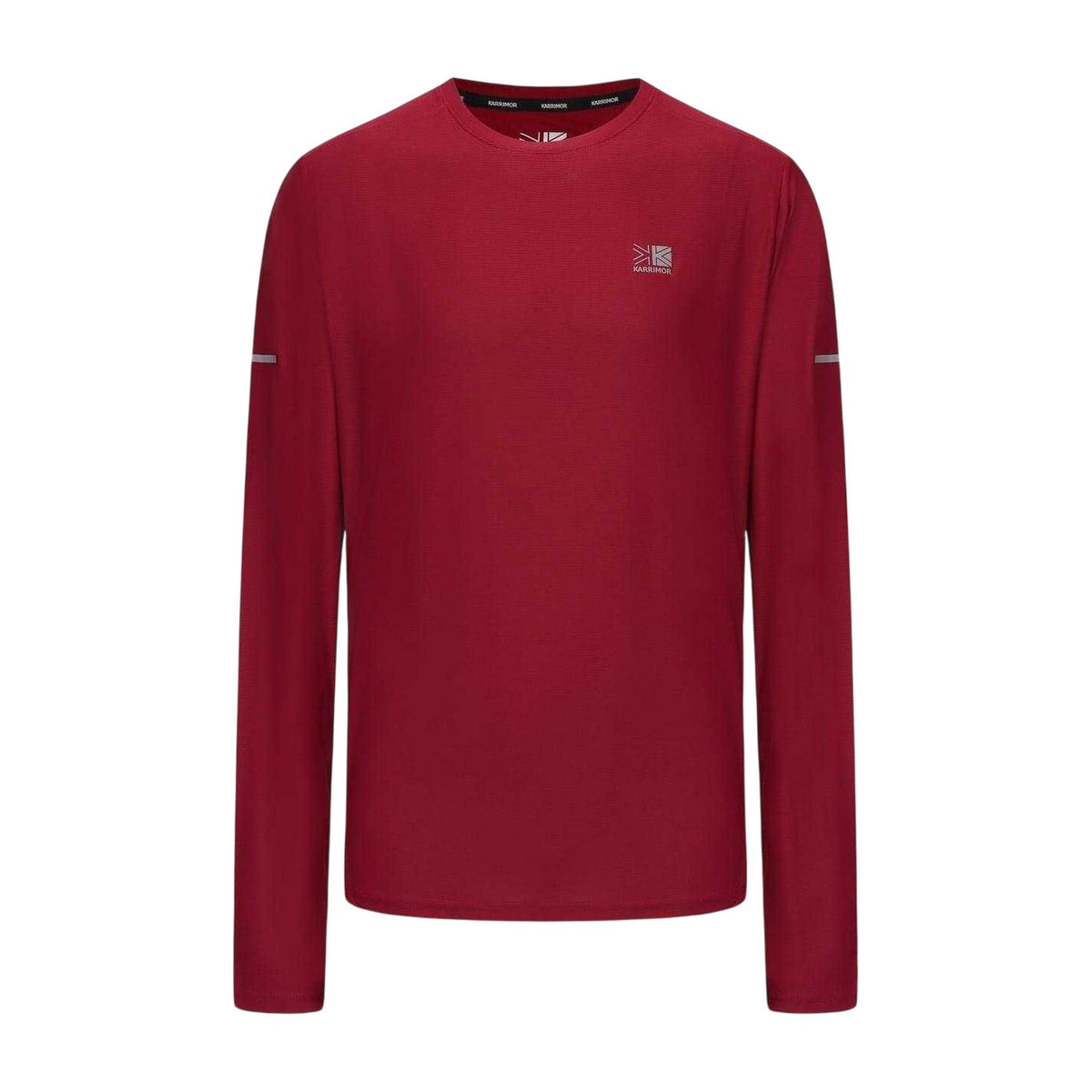 Berry - Front - Karrimor Mens Reflective Detail Long-Sleeved T-Shirt